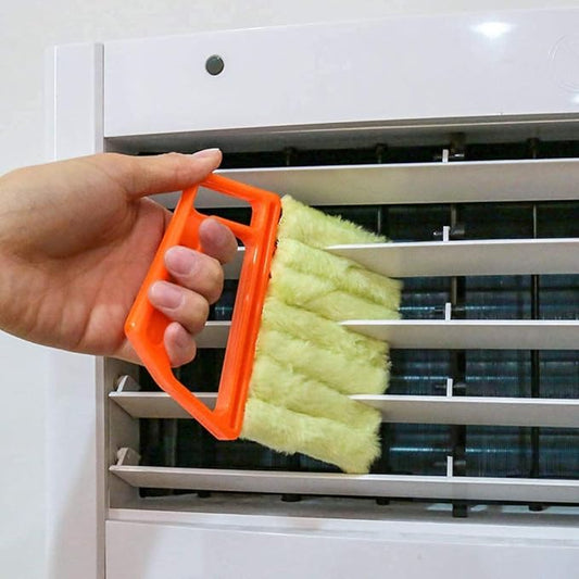 Nurano 7 Brush venetian blind cleaner duster for most types of blinds and shutter|Window Blind Brush Dust Cleaner Venetian Blind Cleaner for Window Cleaning Tool Kit|)