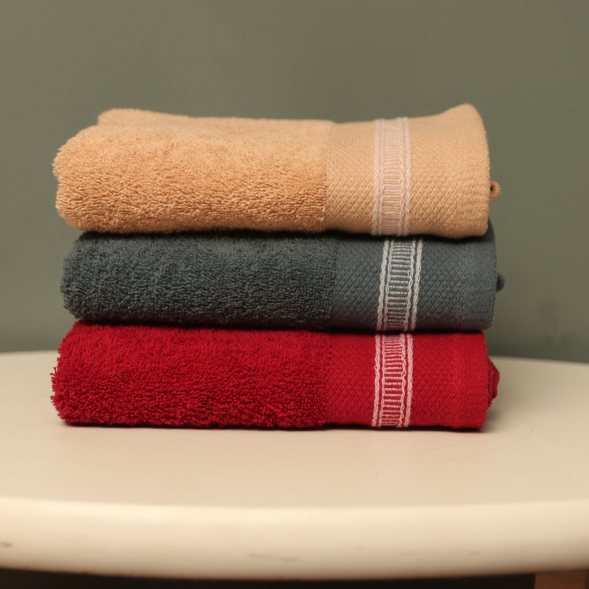 Luxury Turkish Hand Towel - 100% Egyptian Cotton (20 x 40 inches)